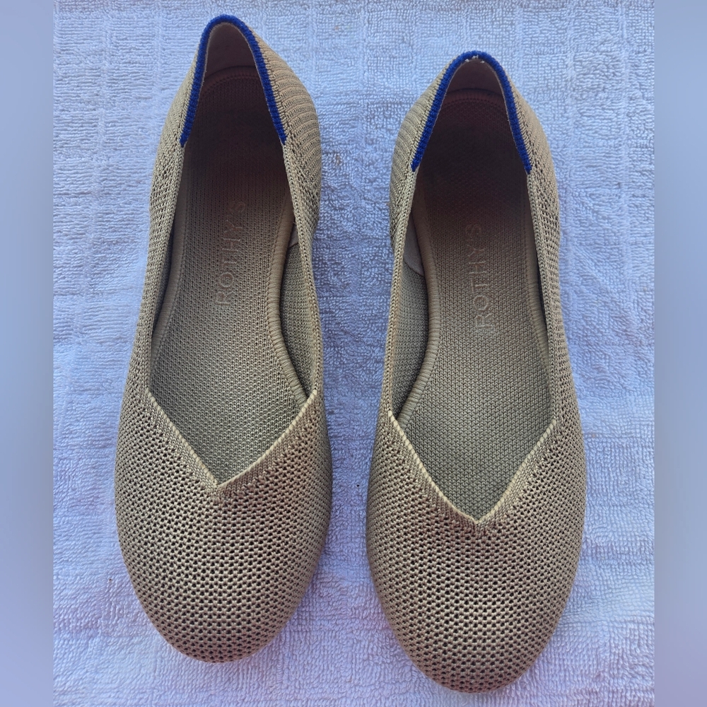 Rothy's Tan‎ Women's Shoes Excellente Conditions